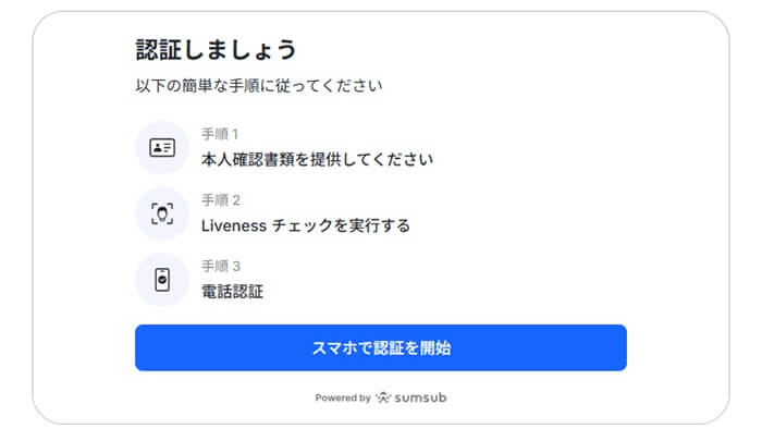ゼントレーダー本人確認書類。