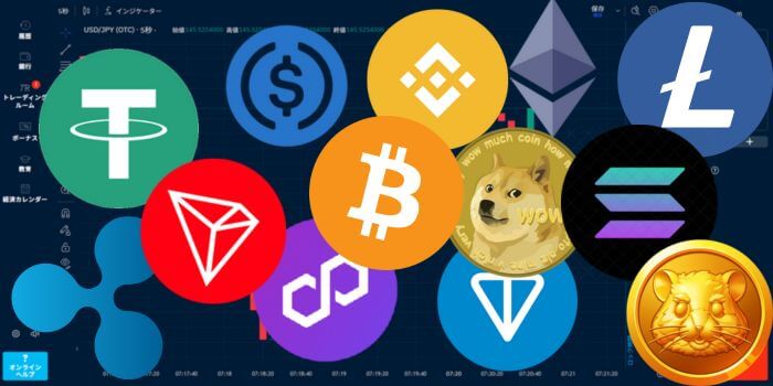 ブビンガバイナリーでの仮想通貨入金の説明