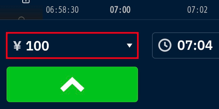NFXでは100円で取引を行う方が効率良い